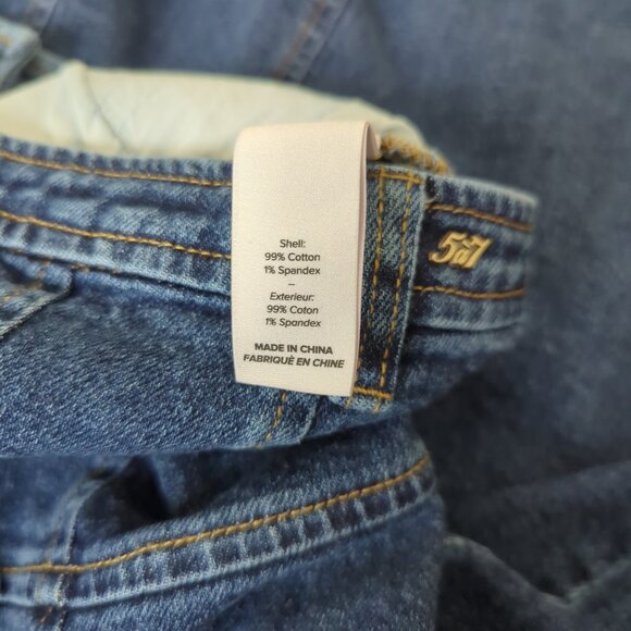 Cinq a Sept 5a7 Veena Denim Button-Front Midi Skirt - Picture 5 of 9